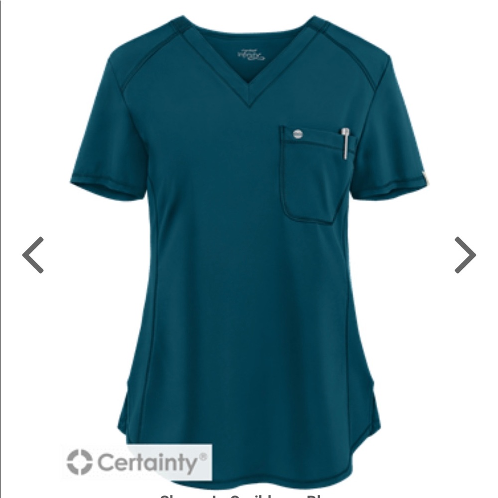 Caribbean blue Cherokee Infinity top.